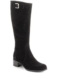 la canadienne lori waterproof suede boots